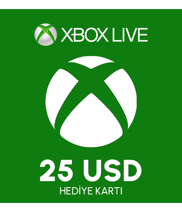 Xbox Live Gift Card 25 USD Wallet