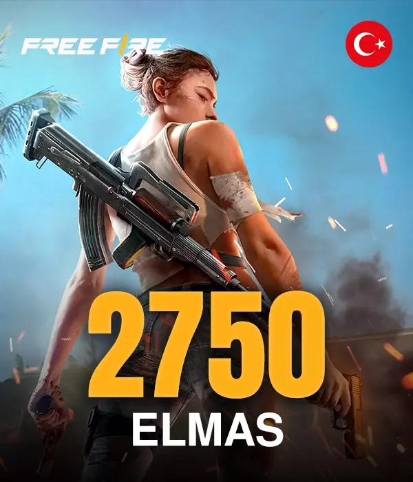 TR Free Fire 2.200 + 550 Elmas