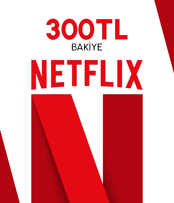 Netflix Hediye Kartı 300 TL
