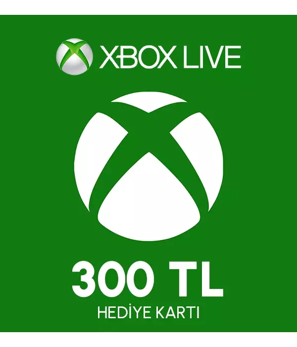 Xbox Live 300 TL Hediye Kartı