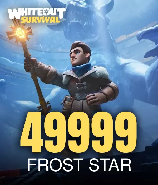 Whiteout Survival 49999 Frost Star