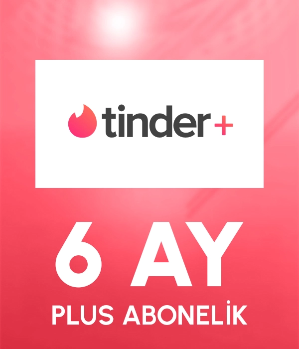 Tinder Plus 6 Aylık Abonelik