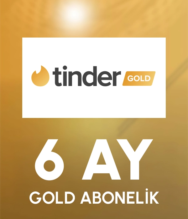 Tinder Gold 6 Aylık Abonelik
