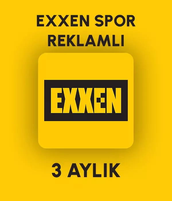 3 Aylık Exxenspor Üyeliği (Reklamlı)