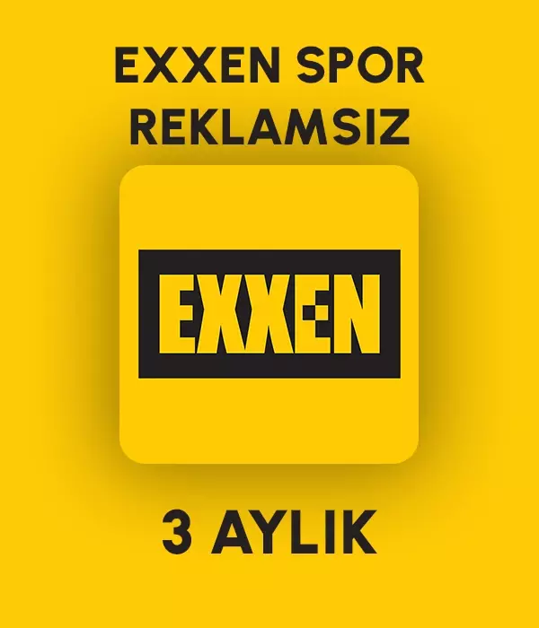 3 Aylık Exxenspor Üyeliği (Reklamsız)