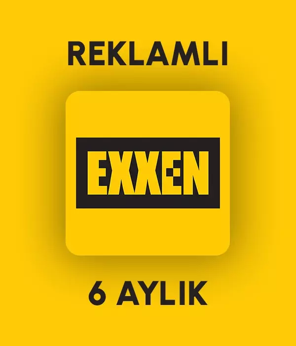 Exxen 6 Aylık Üyelik (Reklamlı)