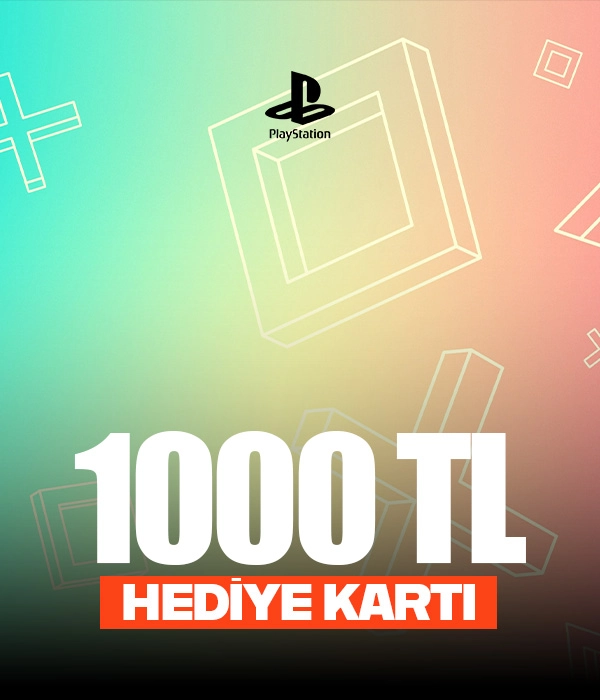 Playstation Gift Card 1000 TRY