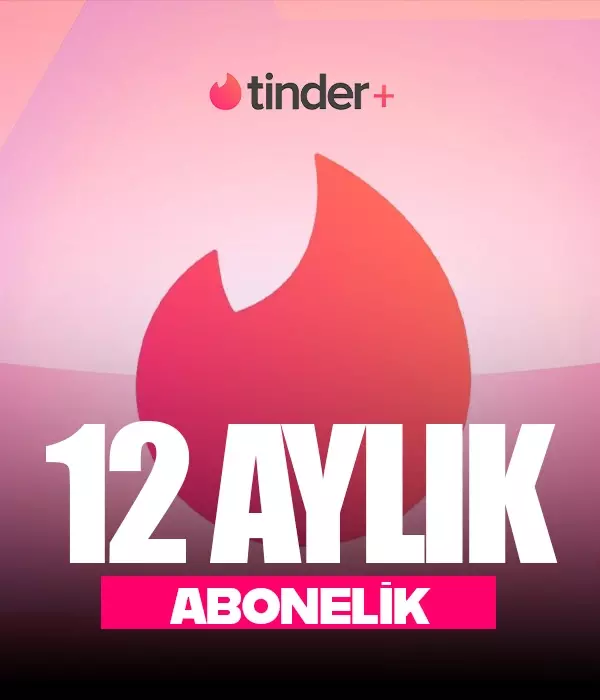Tinder Plus 12 Aylık Abonelik TR
