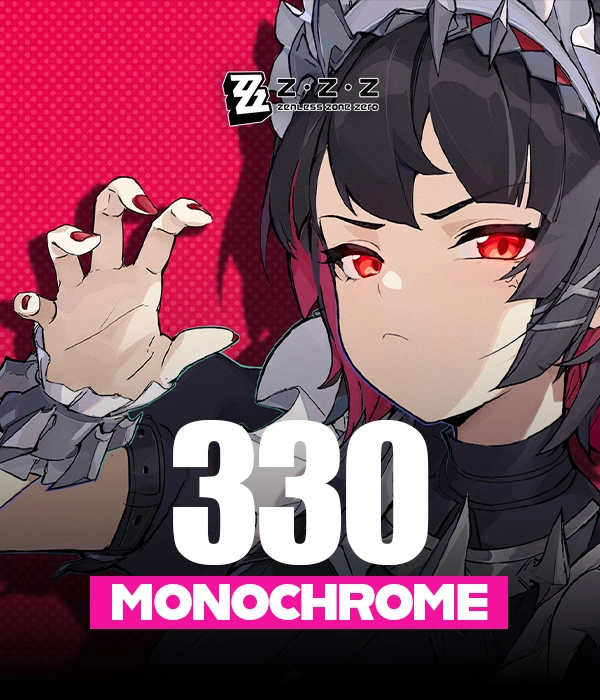 Zenless Zone Zero 330 Monochrome