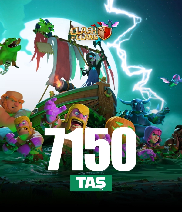 Clash Of Clans - 7150 Yeşil Taş