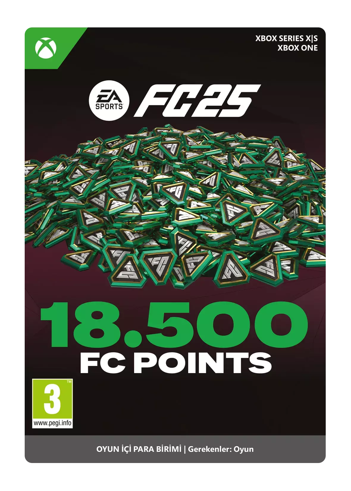 EA SPORTS FC 25 (XBOX) - FC POINTS 18500