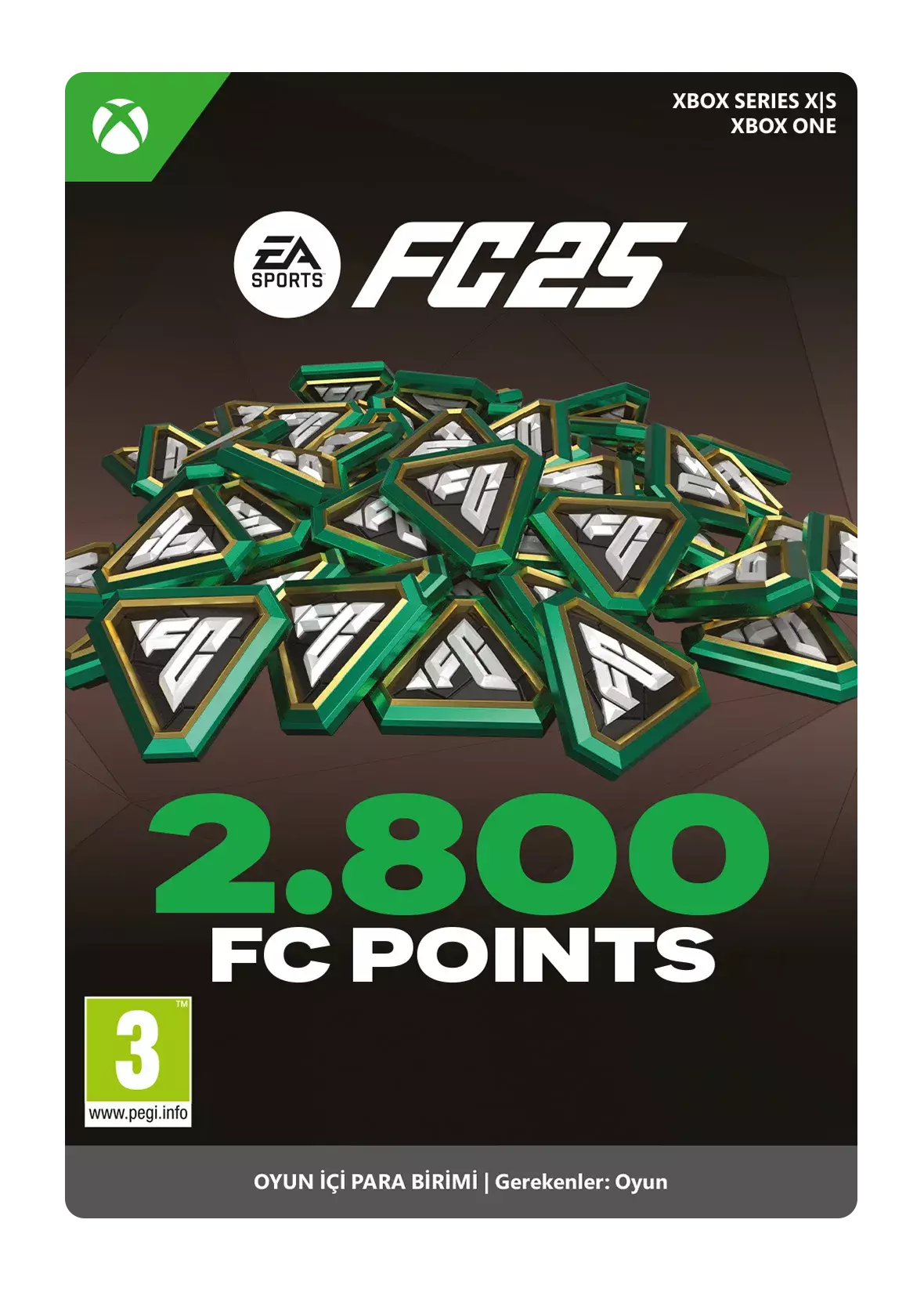 EA SPORTS FC 25 (XBOX) - FC POINTS 2800