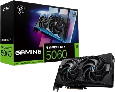 MSI GeForce RTX 5060 GAMING OC 8G 8GB GDDR7 128 Bit DLSS 4 Ekran Kartı