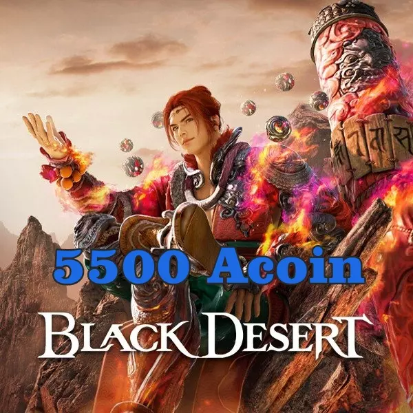 Black Desert 5000 + 500 Acoin