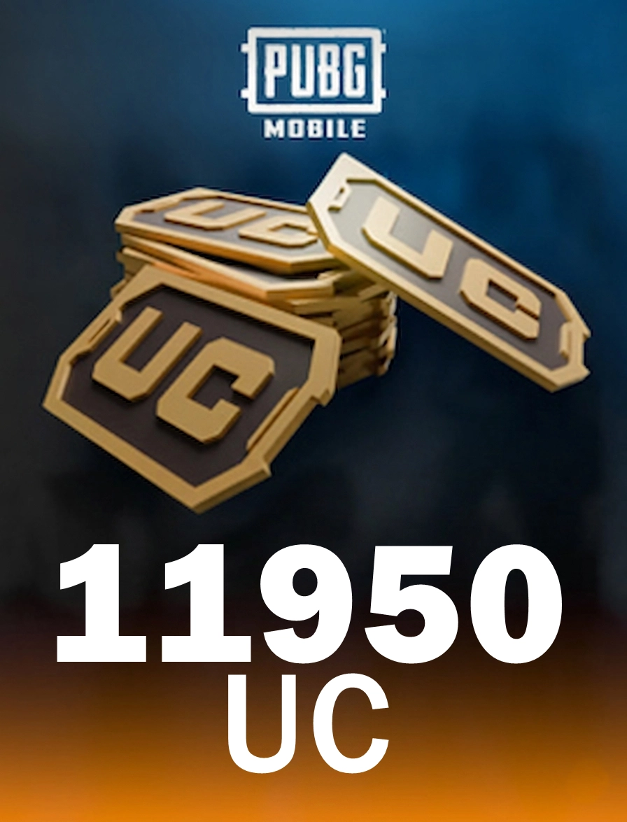 PUBG Mobile TOP-UP GLOBAL 11950 UC