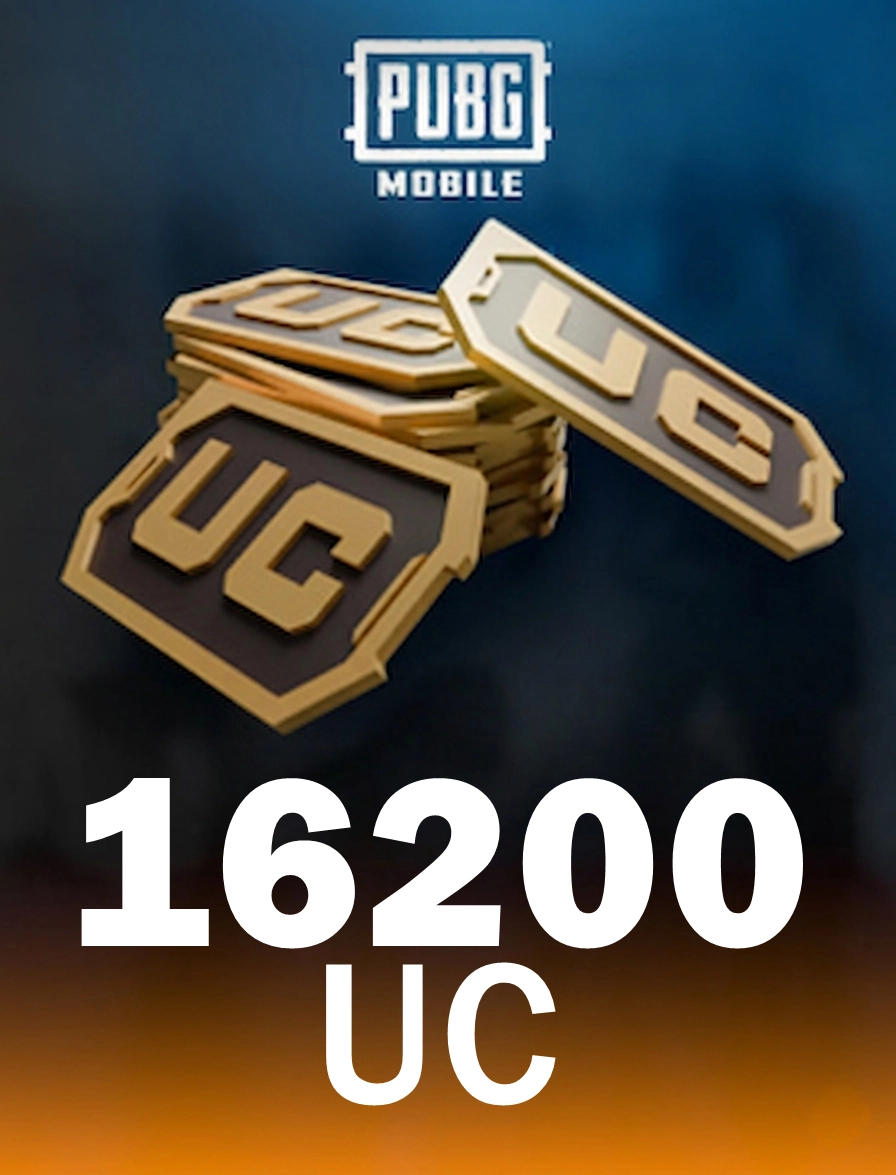 PUBG Mobile TOP-UP GLOBAL 16200 UC