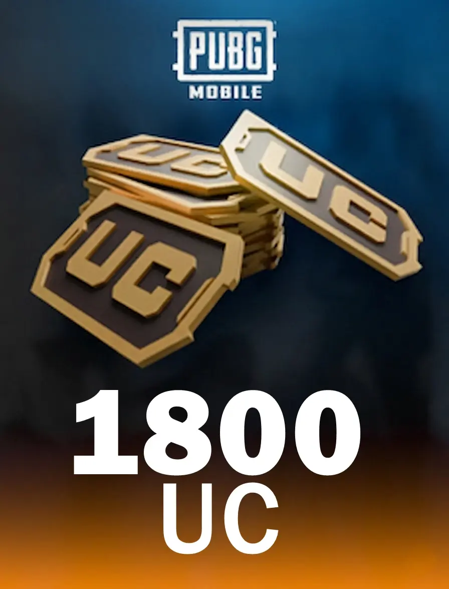 PUBG Mobile TOP-UP GLOBAL 1800 UC