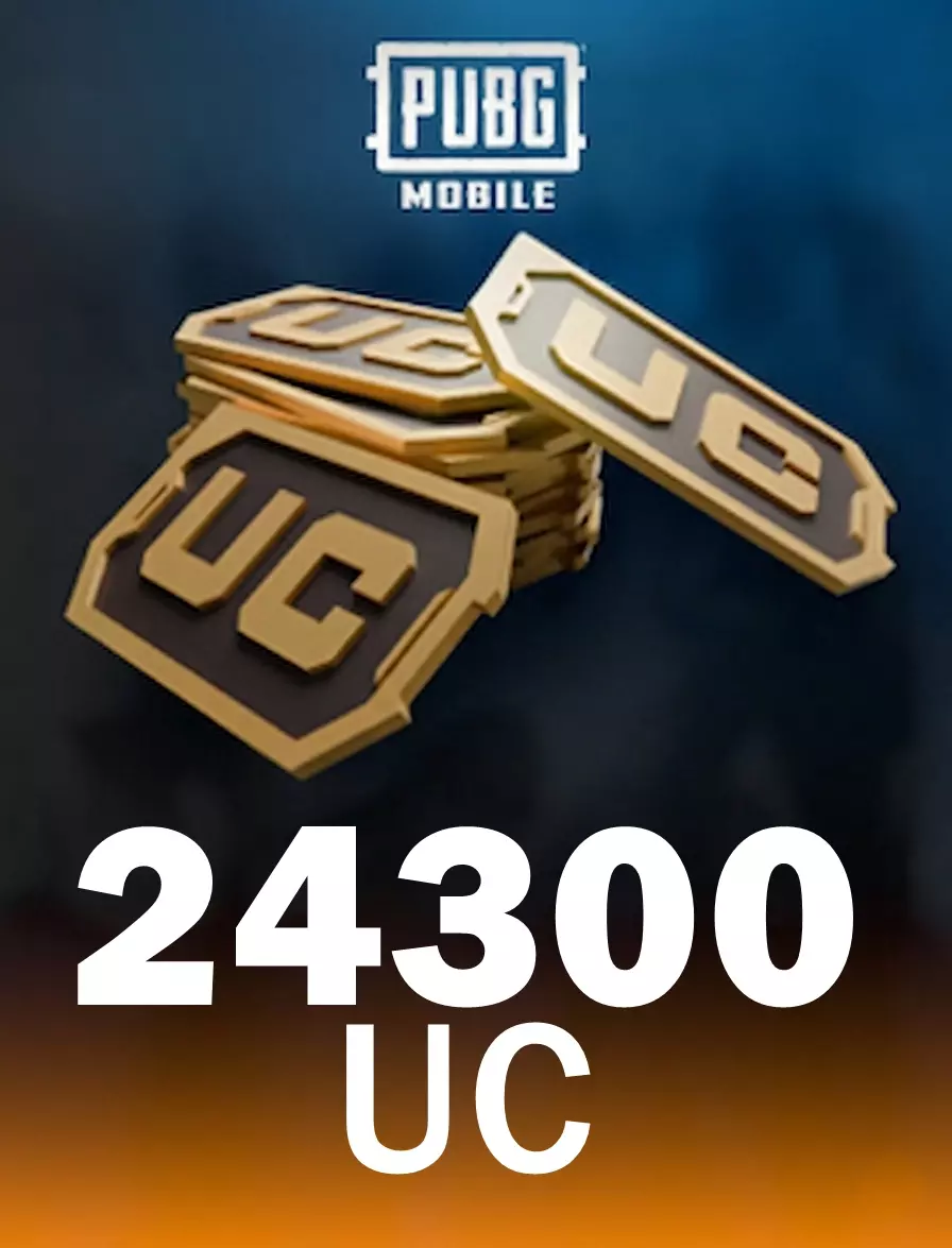 PUBG Mobile TOP-UP GLOBAL 24300 UC