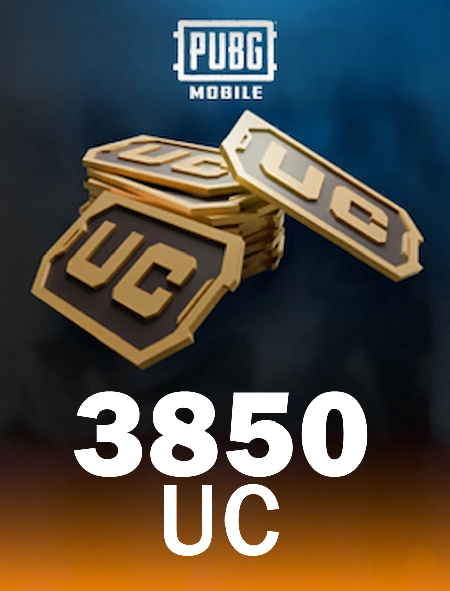 PUBG Mobile TOP-UP GLOBAL 3850 UC
