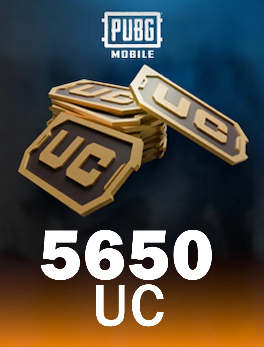 PUBG Mobile TOP-UP GLOBAL 5650 UC