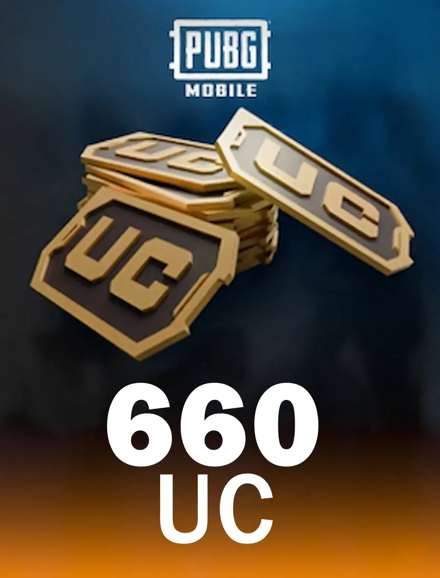 PUBG Mobile TOP-UP GLOBAL 660 UC