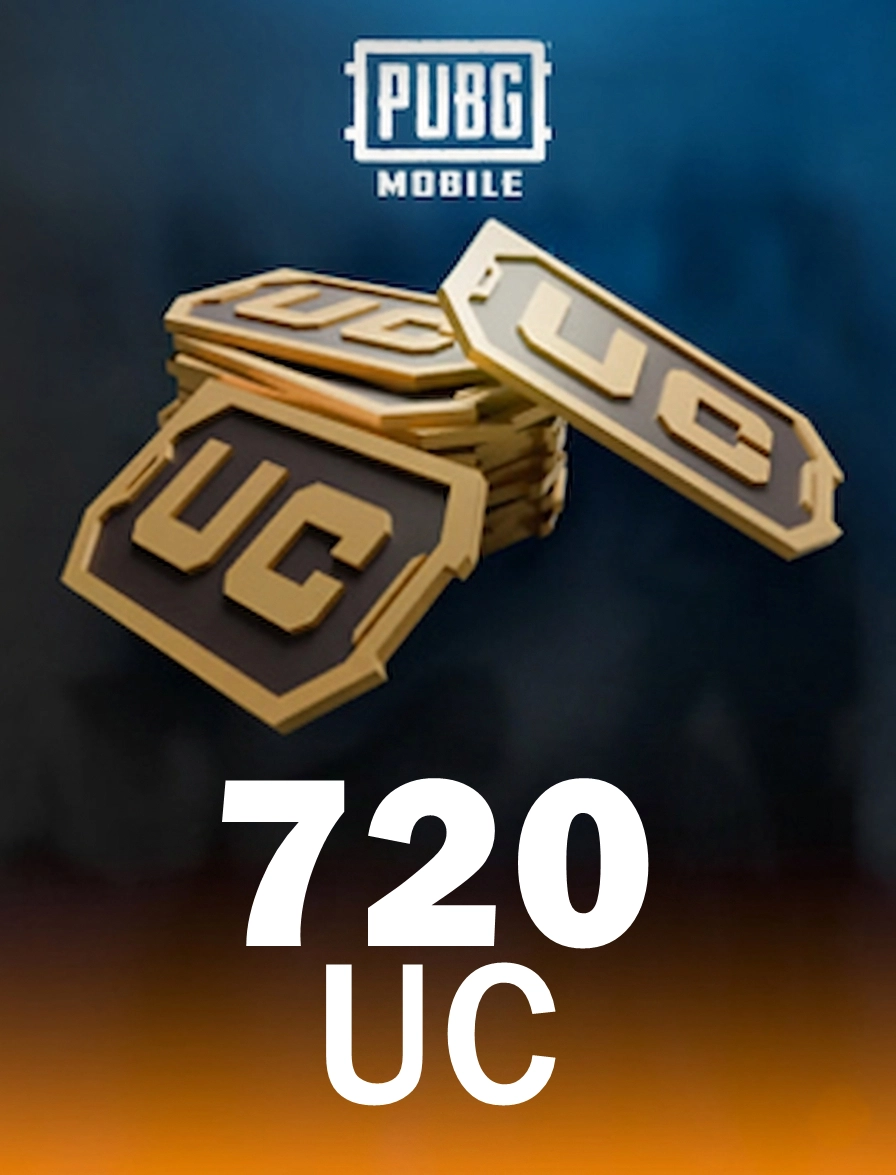 PUBG Mobile TOP-UP GLOBAL 720 UC