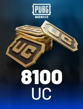PUBG Mobile TR 8100 UC