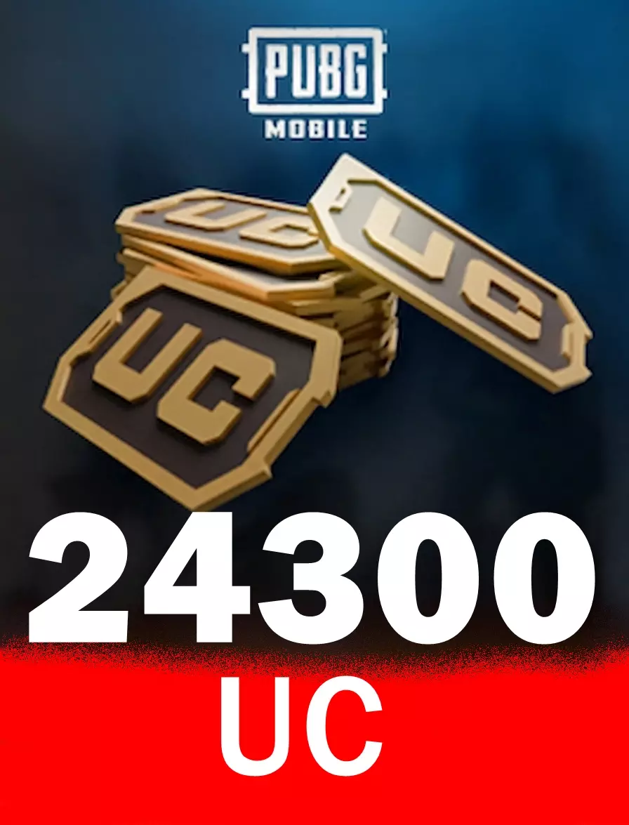 PUBG MOBİLE 24300 UC EPİN
