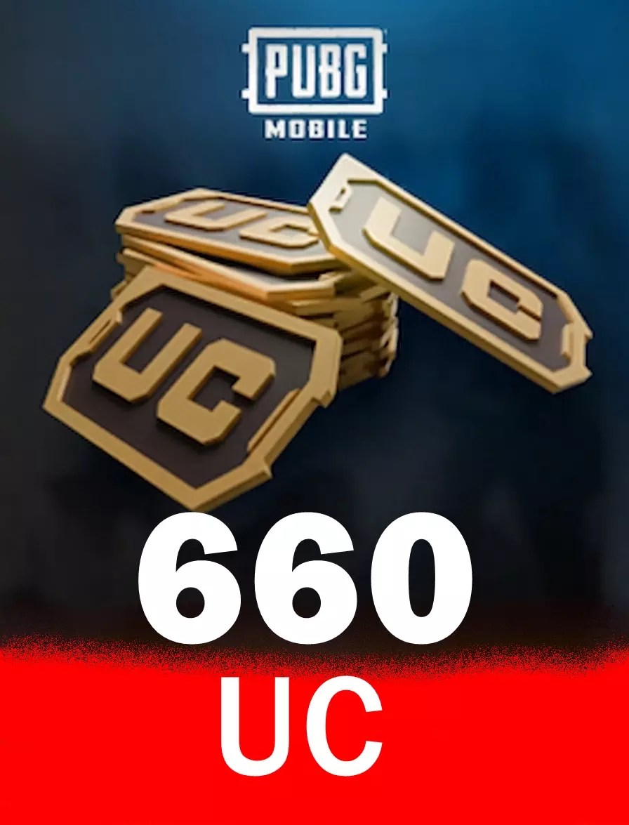 PUBG MOBİLE 660 UC EPİN
