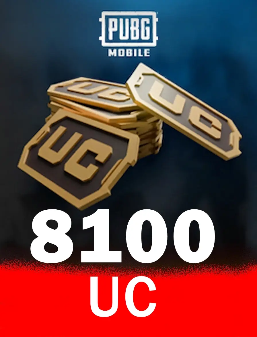 PUBG MOBİLE 8100 UC EPİN