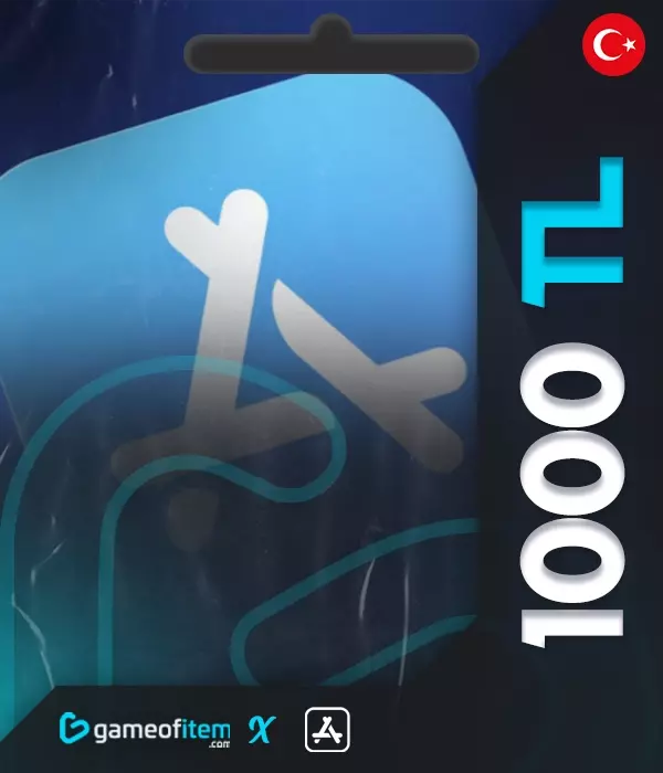 App Store & İtunes Hediye Kartı 1000 TL
