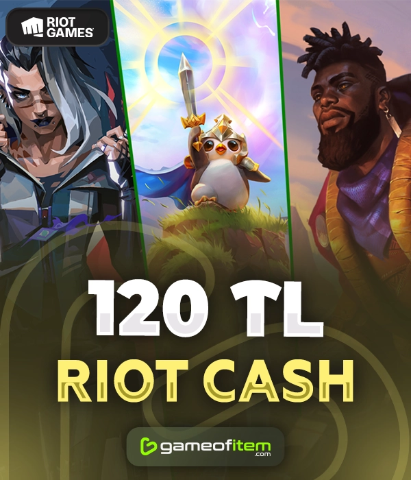 120 TL Riot Points Dijital Kod | Anında Teslim RP