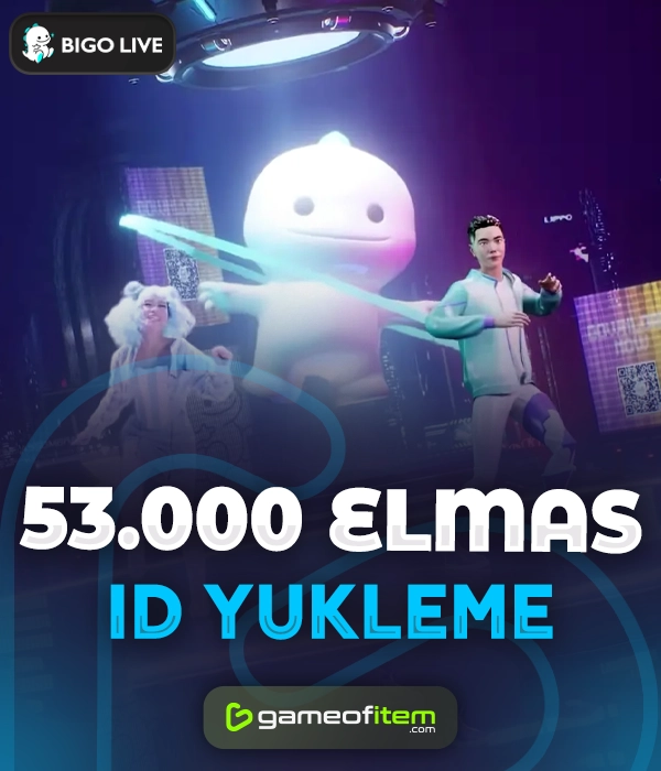 Bigo Live 53000 Elmas | Uygun Fiyat & Hızlı Teslimat