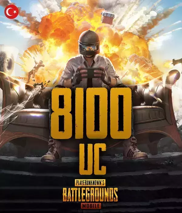 Pubg Mobile 8100 UC TR ID