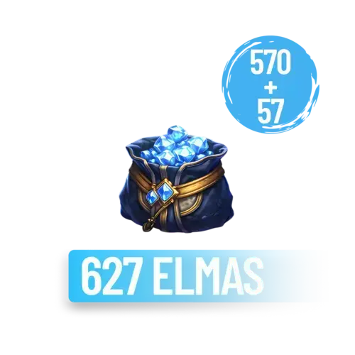 Mobile Legends Bang Bang 627 Elmas