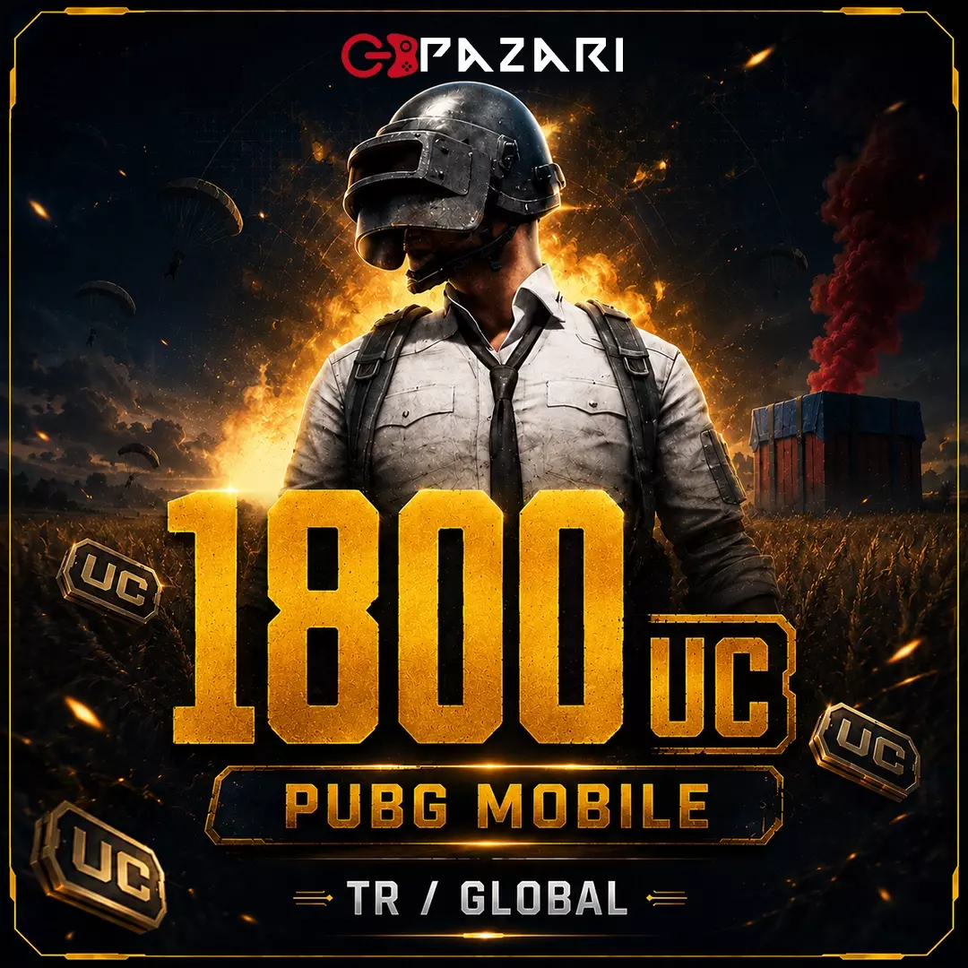 Pubg Mobile 1800 UC TR ve Global