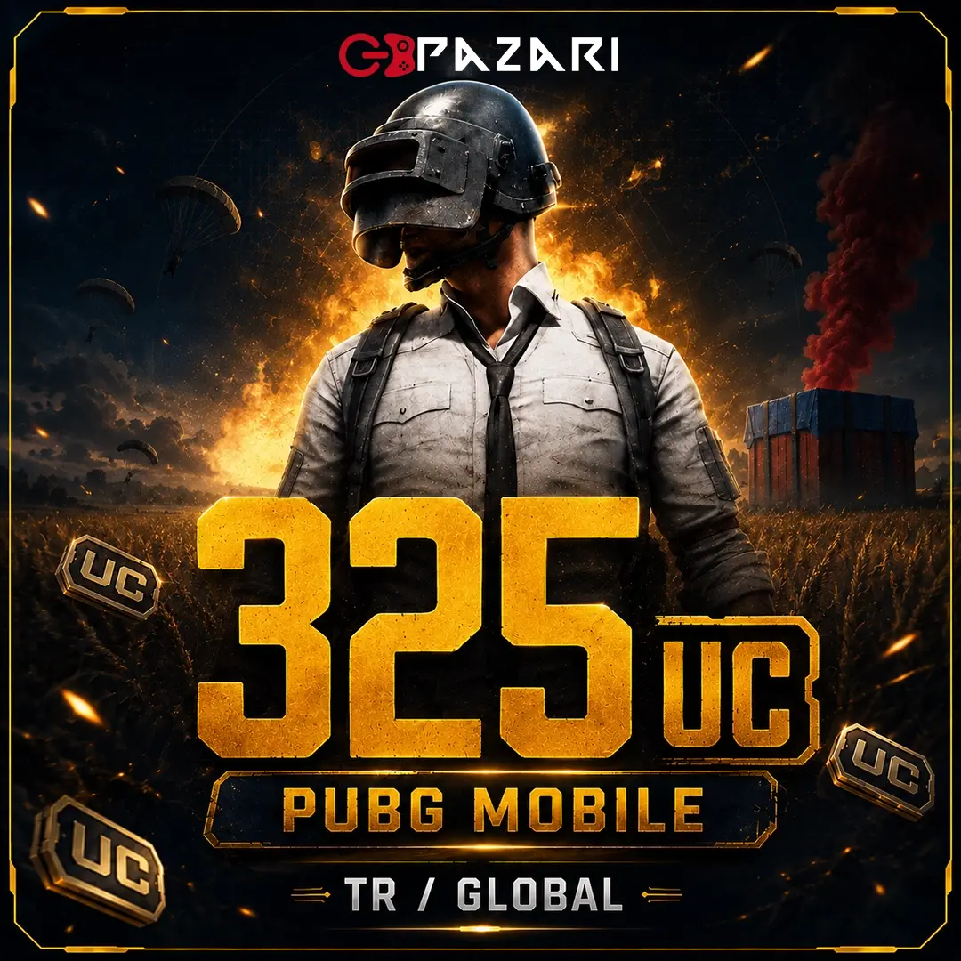 Pubg Mobile 325 UC TR ve Global