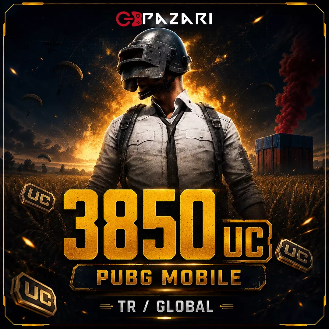 Pubg Mobile 3850 UC TR ve Global
