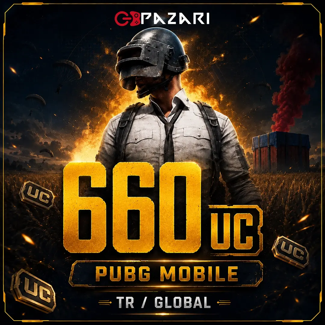Pubg Mobile 660 UC TR ve Global