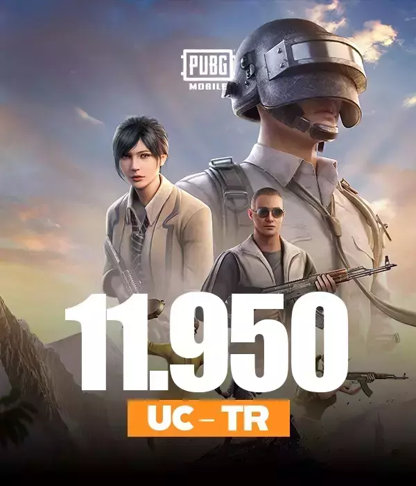 Pubg Mobile 11950 UC TR ID