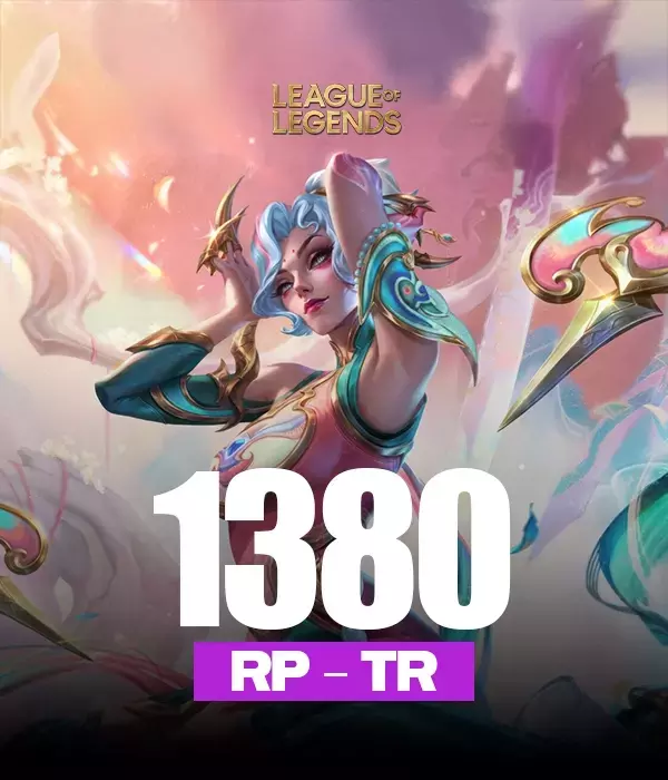 League Of Legends 1380 RP