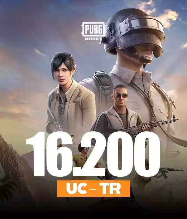 Pubg Mobile 16200 UC TR ID