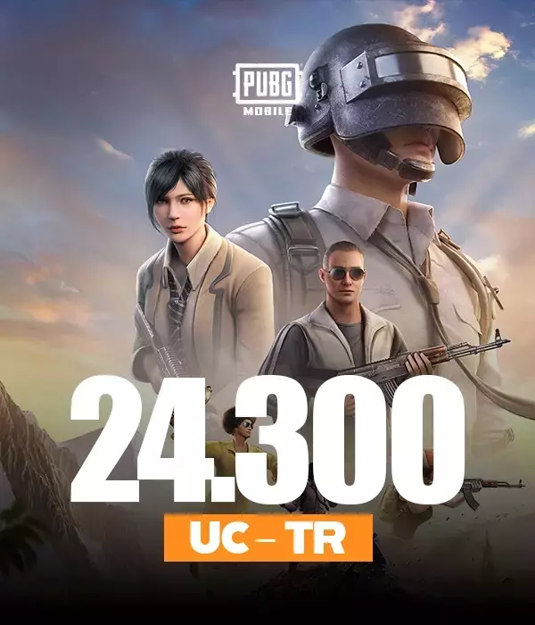 Pubg Mobile 24300 UC TR ID