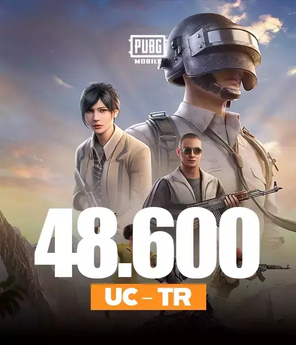 Pubg Mobile 48600 UC TR ID