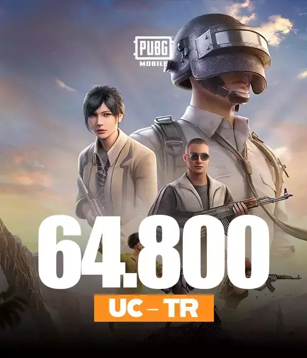 Pubg Mobile 64800 UC TR ID