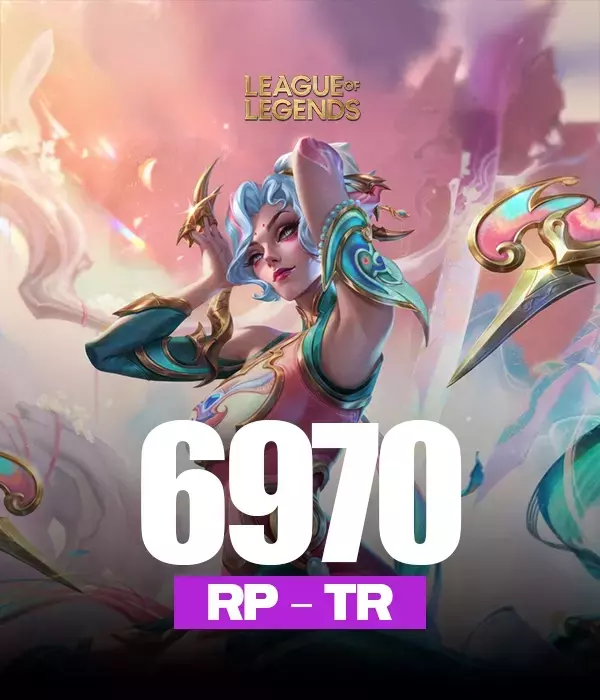 League Of Legends 6970 RP