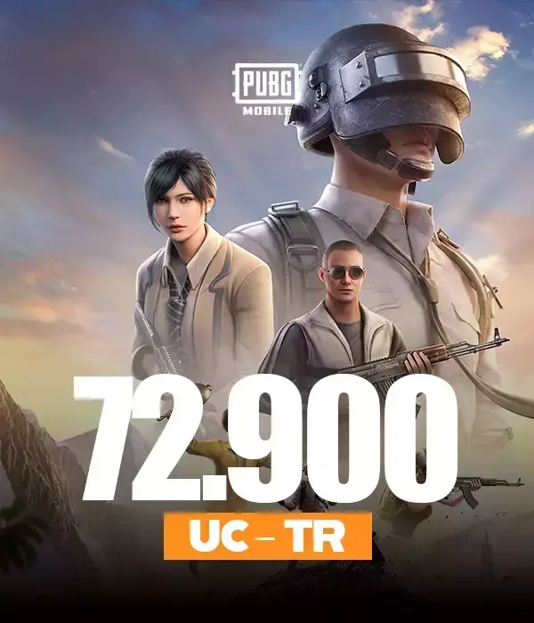 Pubg Mobile 72900 UC TR ID