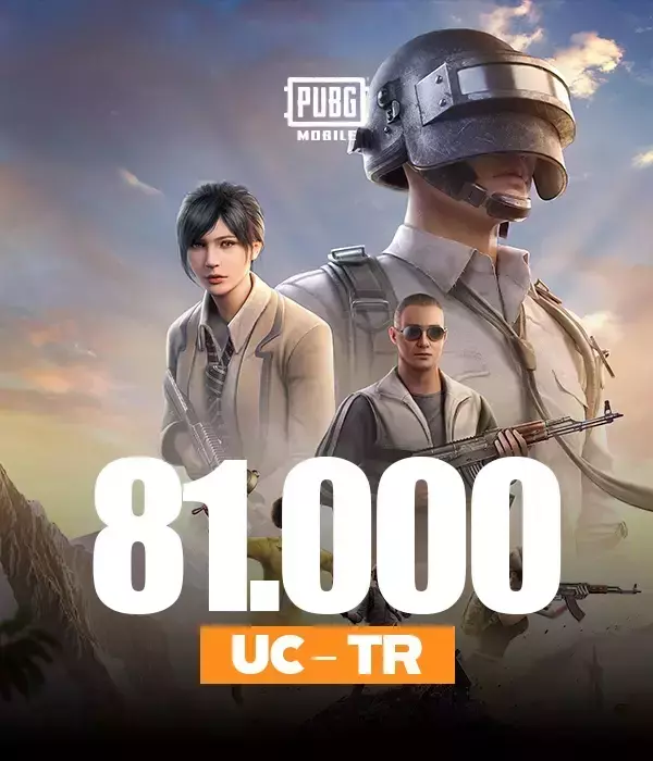 Pubg Mobile 81000 UC TR ID