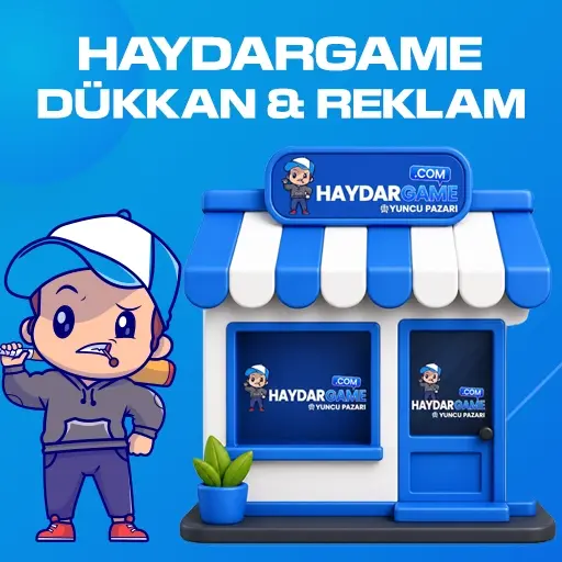 HaydarGame Dükkan & Reklam