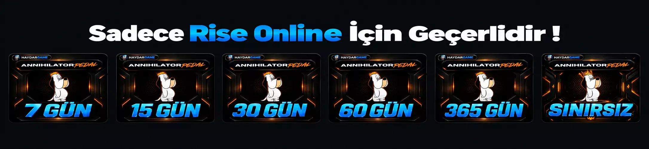 AnnihilatorPedal - Rise Online Bakiye AnnihilatorPedal - Rise Online Bakiye